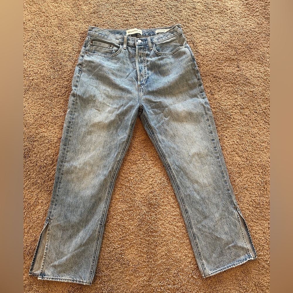 Aritzia Denim forum Joni high rise loose 28L| size 29